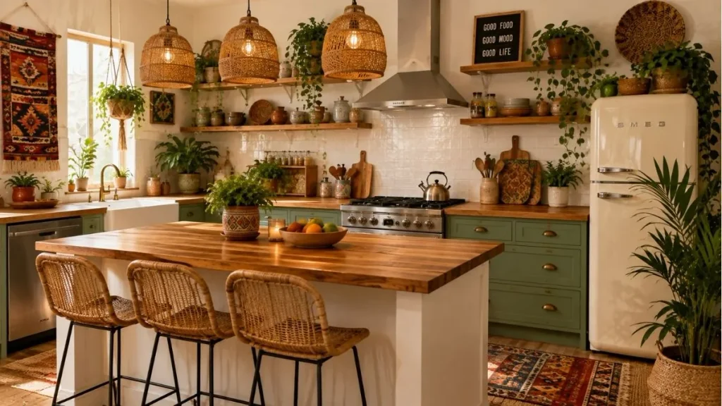 The Bohemian (Boho) Kitchen