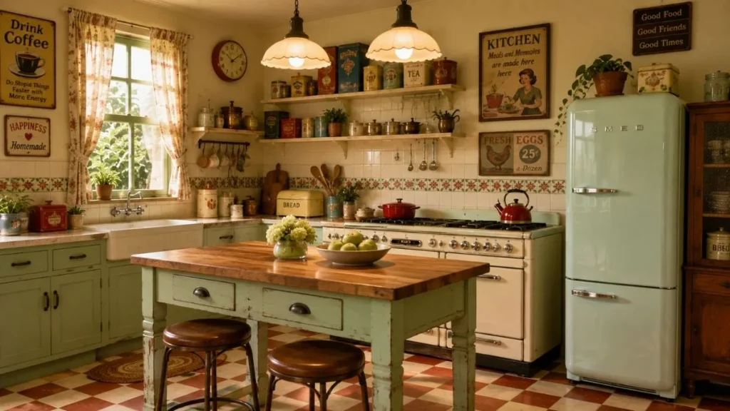The Vintage/Retro Kitchen