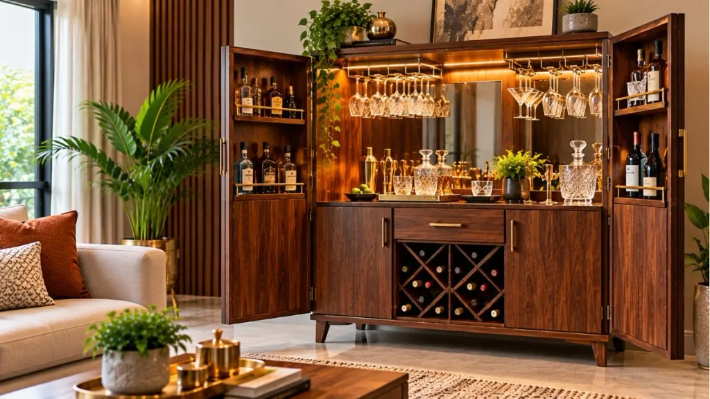 A Bar Cabinet