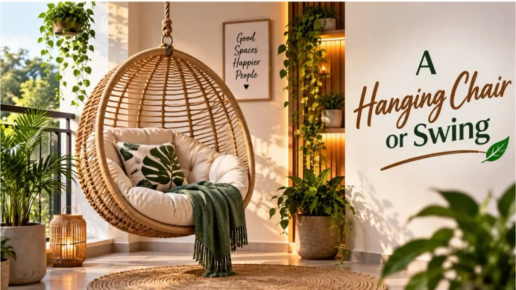 A Hanging Chair or Swing