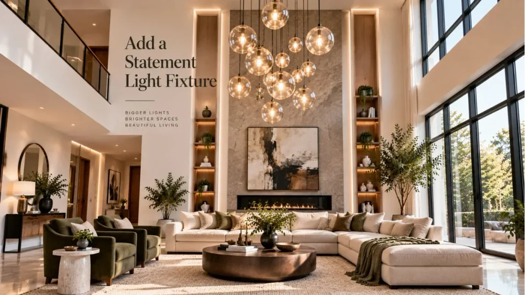 Add a Statement Light Fixture