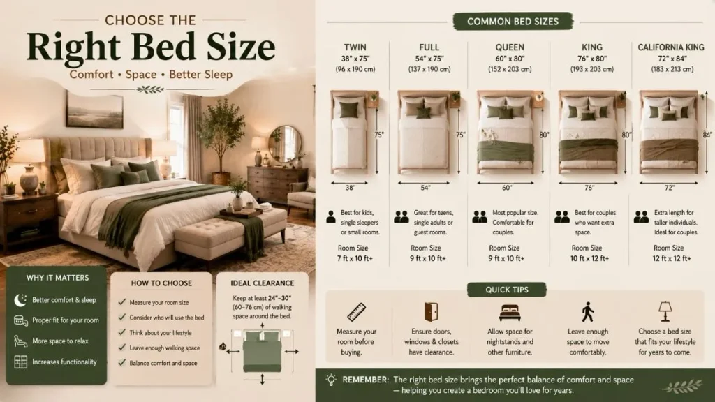 Choose the Right Bed Size