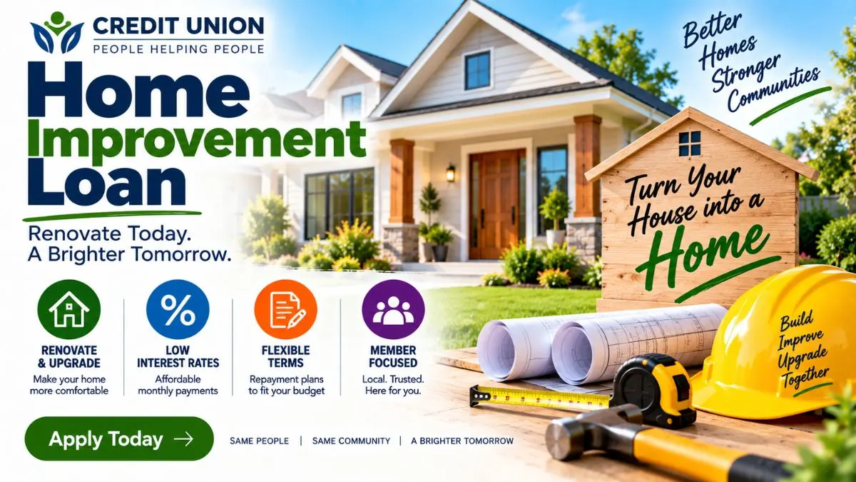 Credit Union Home Improvement Loan