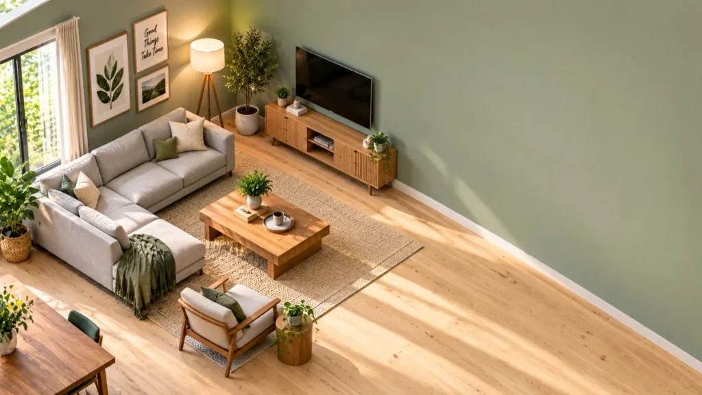 modern minimalist living room