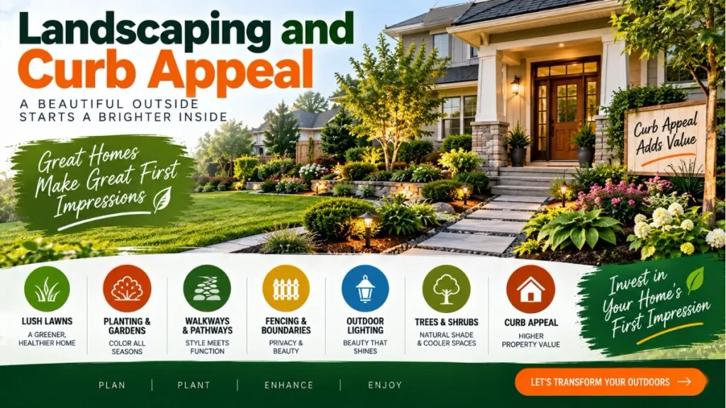 Landscaping and Curb Appeal