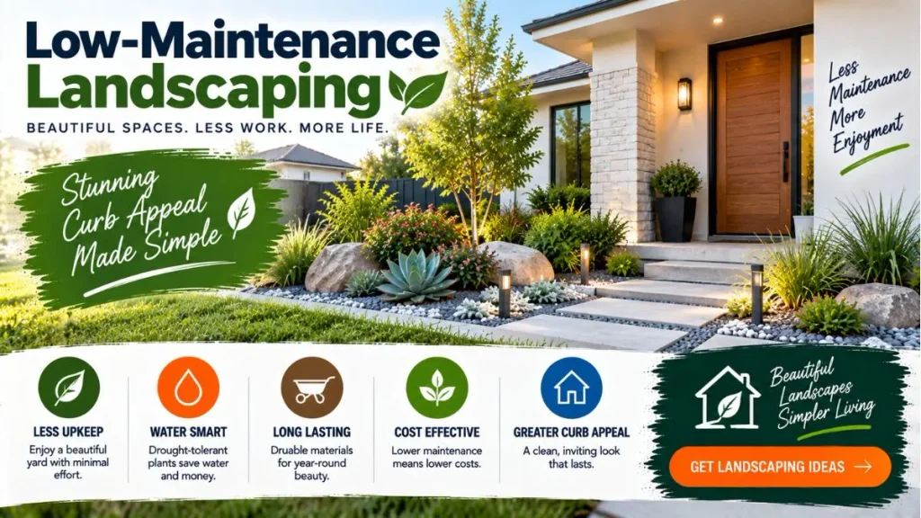 Low-Maintenance Landscaping