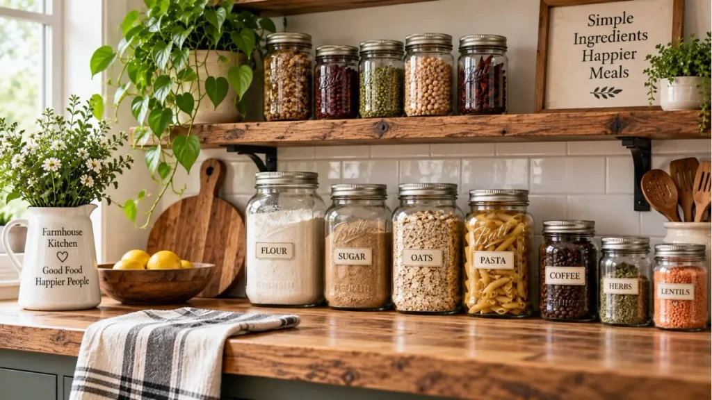 Mason Jars and Glass Containers