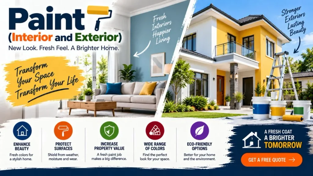 Paint (Interior and Exterior)