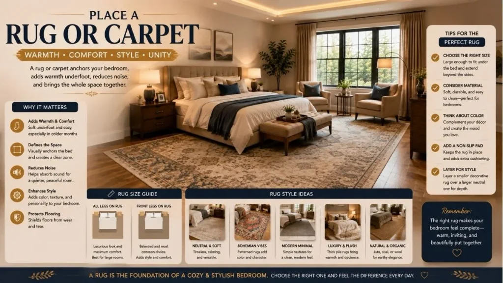 Place a Rug or Carpet