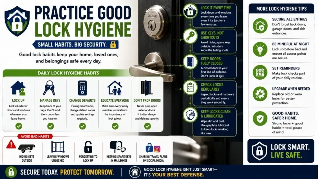 Practice Good Lock Hygiene