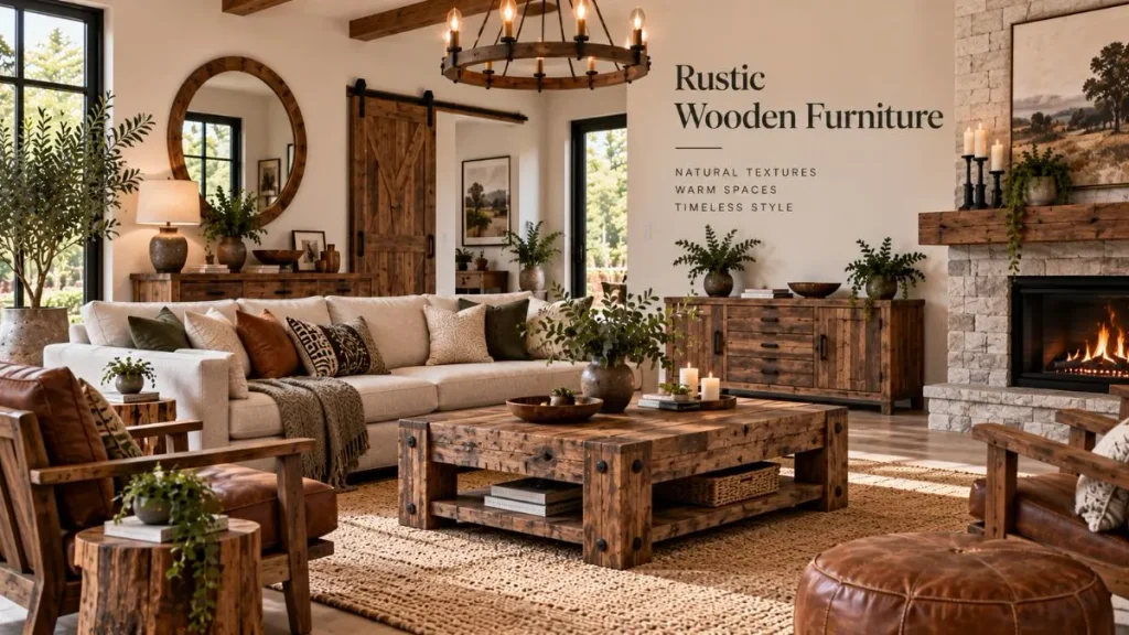 Rustic Wooden Furniture