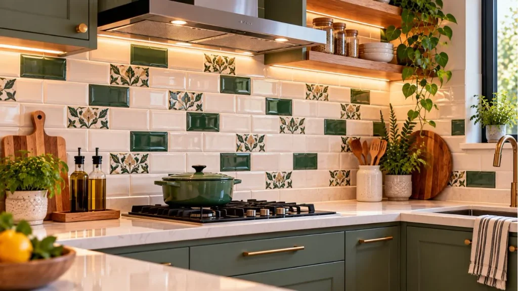 Subway Tile with a Twist
