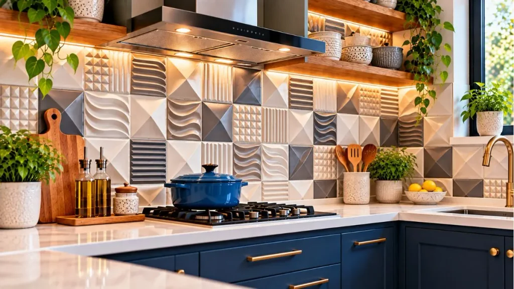 Textured and 3D Tile