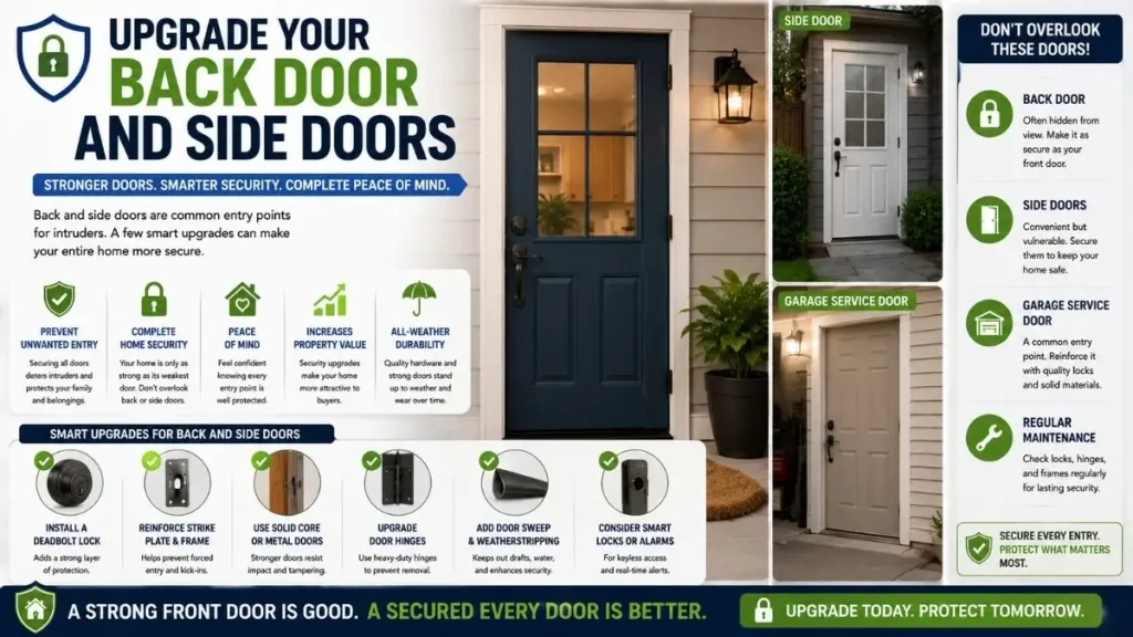 Upgrade Your Back Door and Side Doors