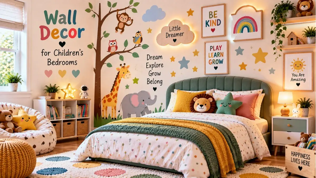 Wall Decor for Childrens Bedrooms