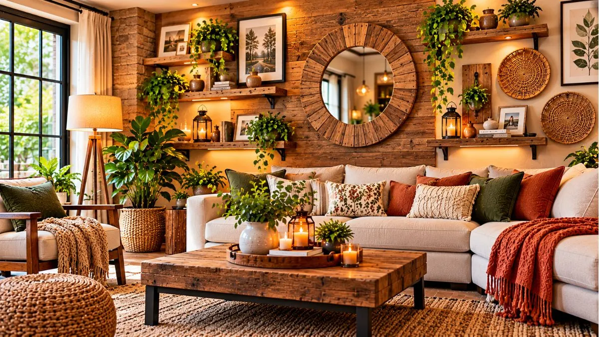 Rustic Living Room Wall Decor